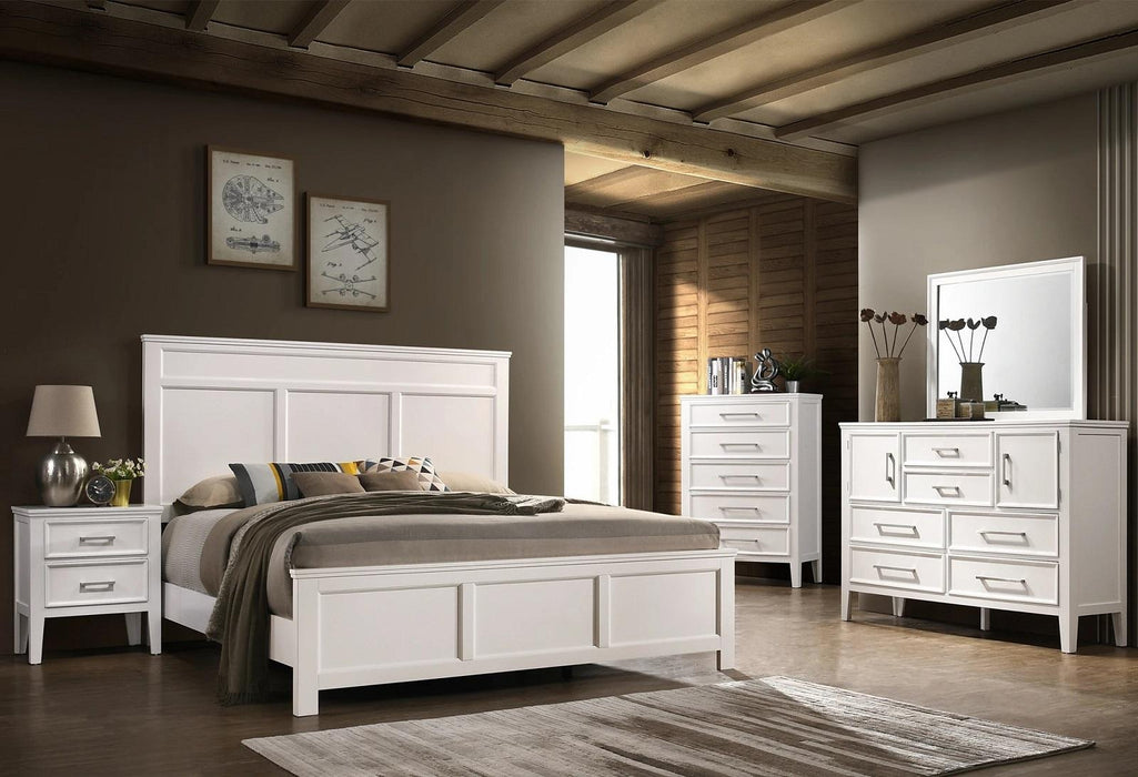 New Classic Furniture Andover Full Bed in White