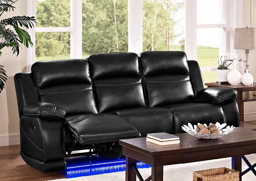New Classic Vega Power Sofa in Premiere Black