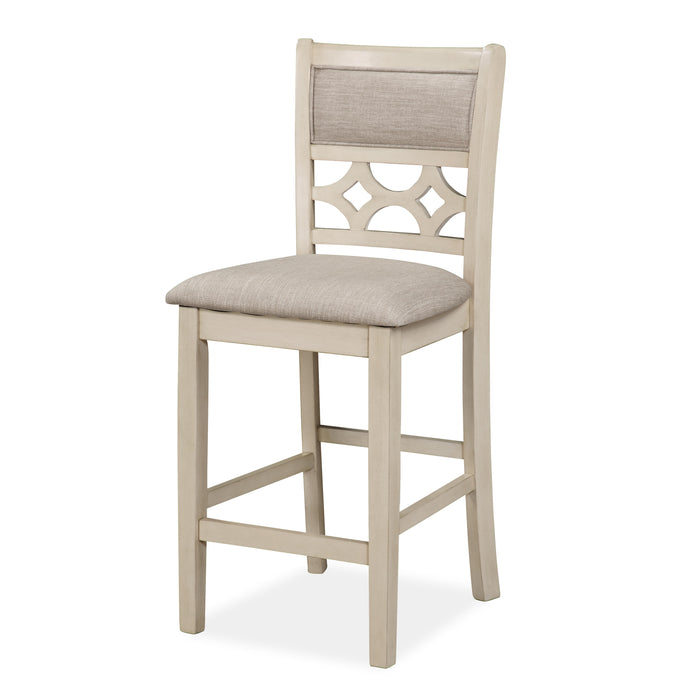 MITCHELL 5 PC COUNTER SET-TWO TONE BISQUE/BROWN