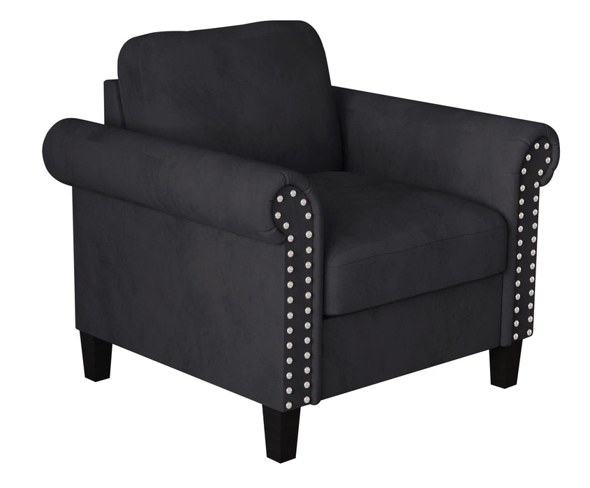 ALANI ACCENT CHAIR-BLACK