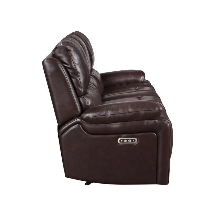 CICERO RECLINING SOFA-BROWN