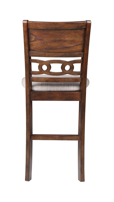 GIA 42" COUNTER DROP LEAF TABLE W/2 CHAIRS-CHERRY