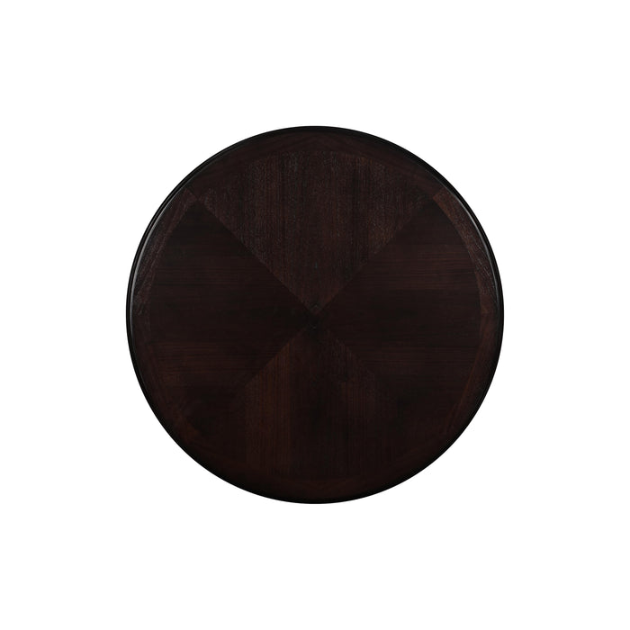 GIA ROUND COUNTER DINING 5 PC SET-EBONY