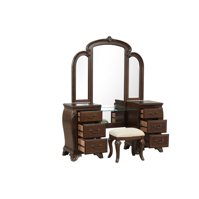 MONTECITO VANITY TABLE - CHERRY