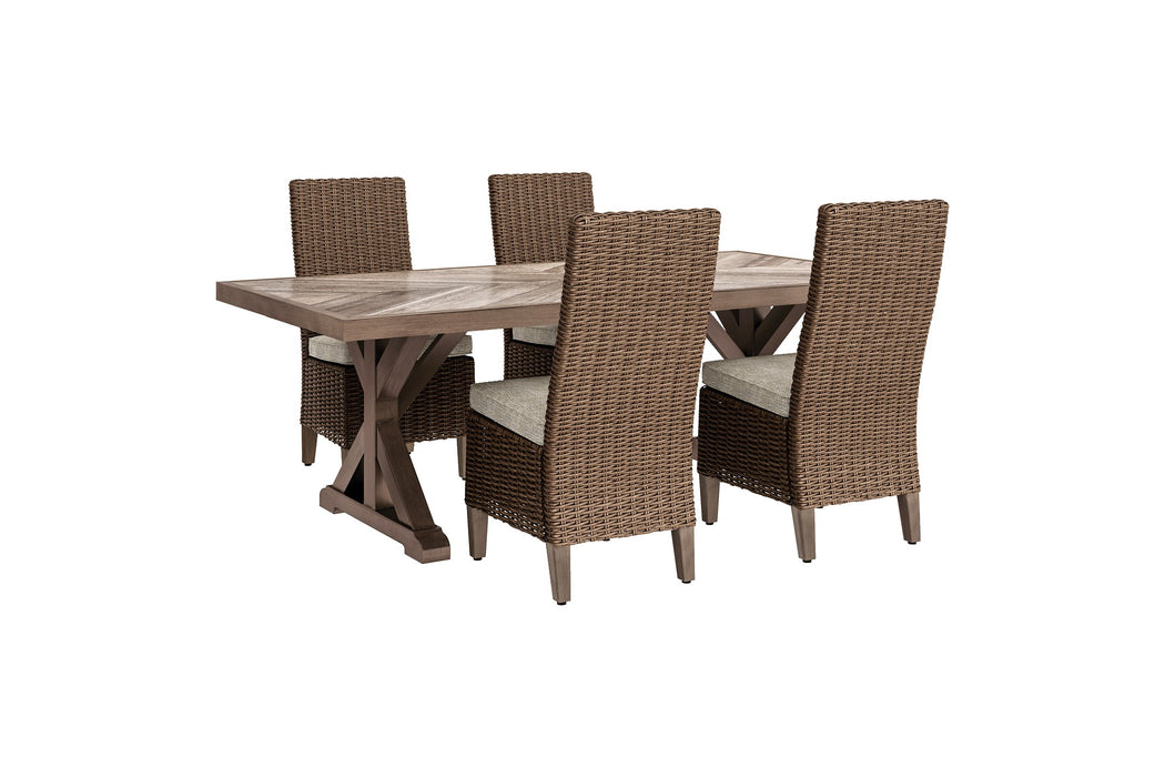 Beachcroft Outdoor Dining Set - Premium Furniture For Less (CA)