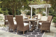 Beachcroft Outdoor Dining Set - Premium Furniture For Less (CA)