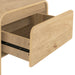 Mara One Drawer End Table / Bedside Table-Natural