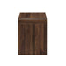 Mara One Drawer End Table / Bedside Table-Walnut