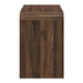 Mara Two Drawer End Table / Bedside Table-Walnut