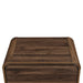 Mara Two Drawer End Table / Bedside Table-Walnut