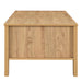 Thayer 47" Two Drawer Coffee Table-Natural