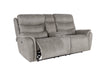 Kamari Console Loveseat W/Pwr Hr & Fr-Gray