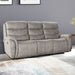 Kamari Sofa W/Dual Recliner-Gray