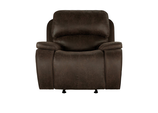 Brookings Glider Recliner-Brown