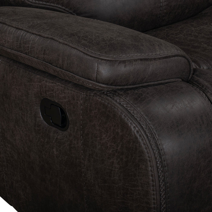 Brookings Glider Recliner-Charcoal