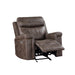 Quade Glider Recliner W/Pwr Fr-Mocha