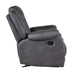 Morello Glider Recliner- Gray