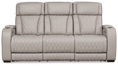 Boyington Power Reclining Sofa - Premium Furniture For Less (CA)