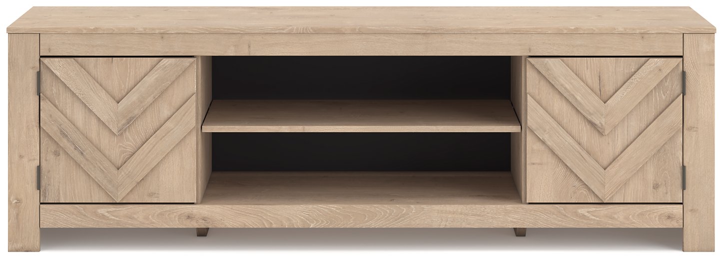 Cayboni 71" TV Stand with Electric Fireplace