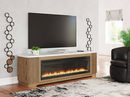 Camdill 80" TV Stand with Electric Fireplace - Premium Furniture For Less (CA)