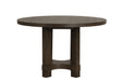 Cityscape Round Dining Table-Walnut