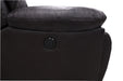 Nikko Glider Recliner W/Pwr Fr-Brown