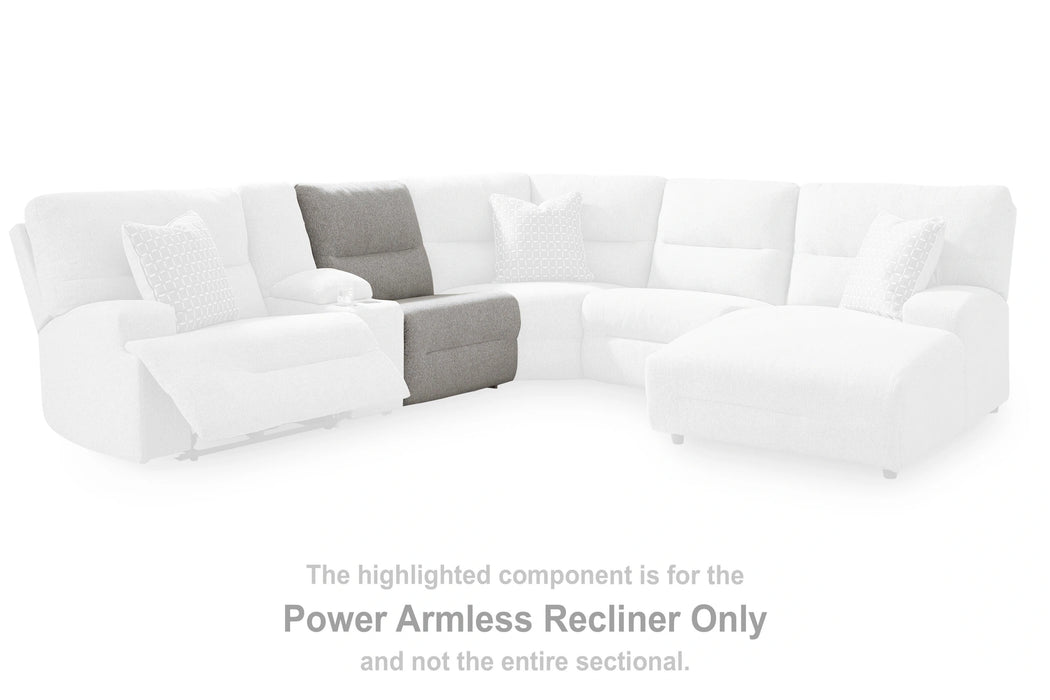 Acklen Place Power Sectional Reclining Sofa with Storage Console