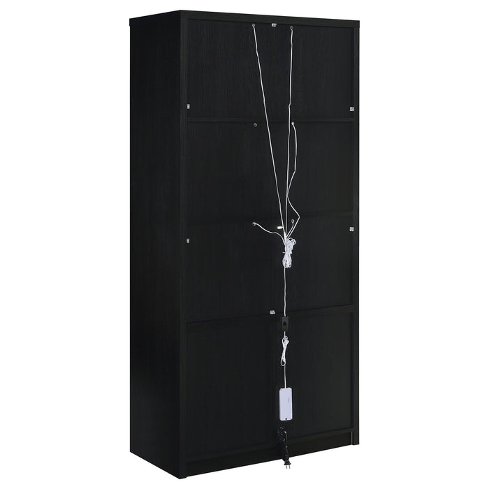 Riva Tall Display Cabinet with LED Lighting