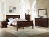Crown Mark Furniture Louis Philip Drawer Chest in Dark Cherry image