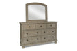 Allegra Mirror-Pewter
