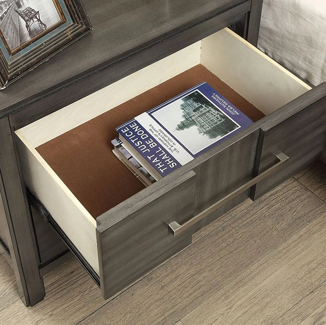 Berenice Dresser White, Gray, & Espresso