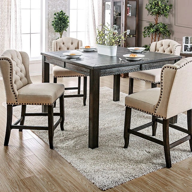 Sania 7 Pc Counter Ht Table Set